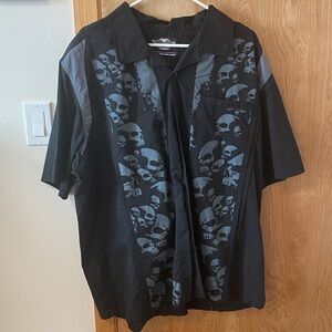 VTG Harley-Davidson Black Genuine MotorClothes Shirt